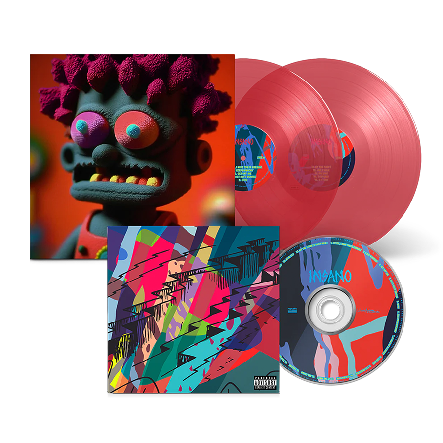 Insano: CD + Limited Edition Red Vinyl - Kid Cudi UK Insano: CD + Limited Edition Red Vinyl - Kid Cudi UK