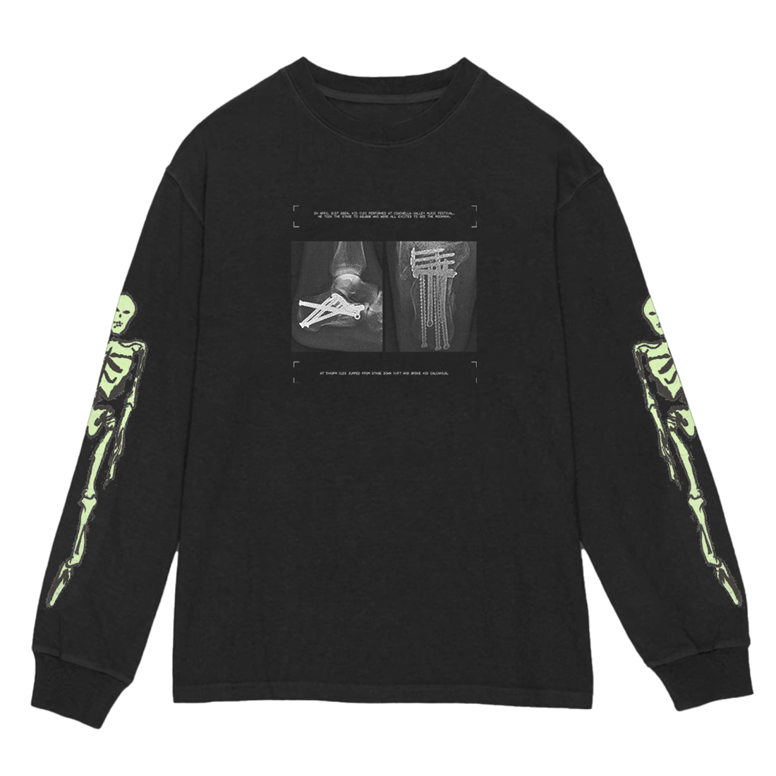 Kid Cudi - The Tour That Never Was Skeleton Long Sleeve