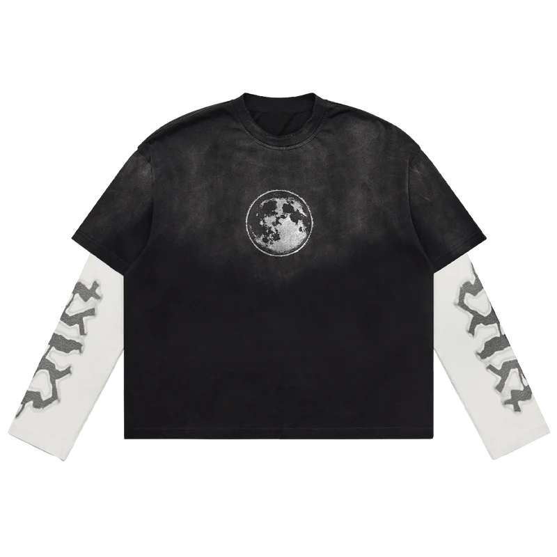 Kid Cudi - FREE CUTOUT LAYER THERMAL TEE